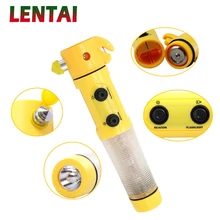 LENTAI, 1 шт., автомобильный молоток безопасности, автоматический инструмент для побега, светодиодный Стайлинг для Saab, honda, civic, Skoda, Octavia, A7, Rapid, Fabia, Yeti, Renault Duster