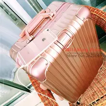 24 INCH 2022242629# High magnesium aluminum alloy frame 20 board chassis 24/26/29 suitcase checked luggage for men a