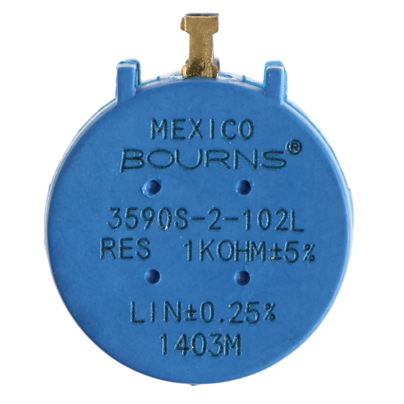 3590S-2-102L 3590 S 1K Ом прецизионный многооборотный потенциометр регулируемый резистор H02