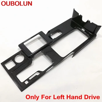 

OUBOLUN For Mitsubishi Eclipse Cross 2017 2018 2019 LHD Central Overall Gear Shift Box Frame Cover Trim Interior Accessories ABS