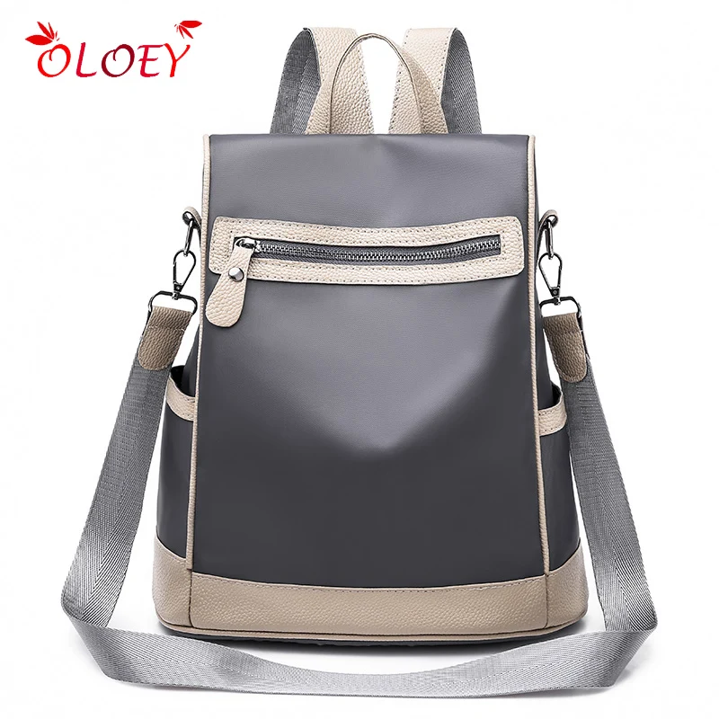 

Bags women Waterproof nylon backpack ladies bag ladies multi-function large-capacity anti-theft backpack college backpack Mochil