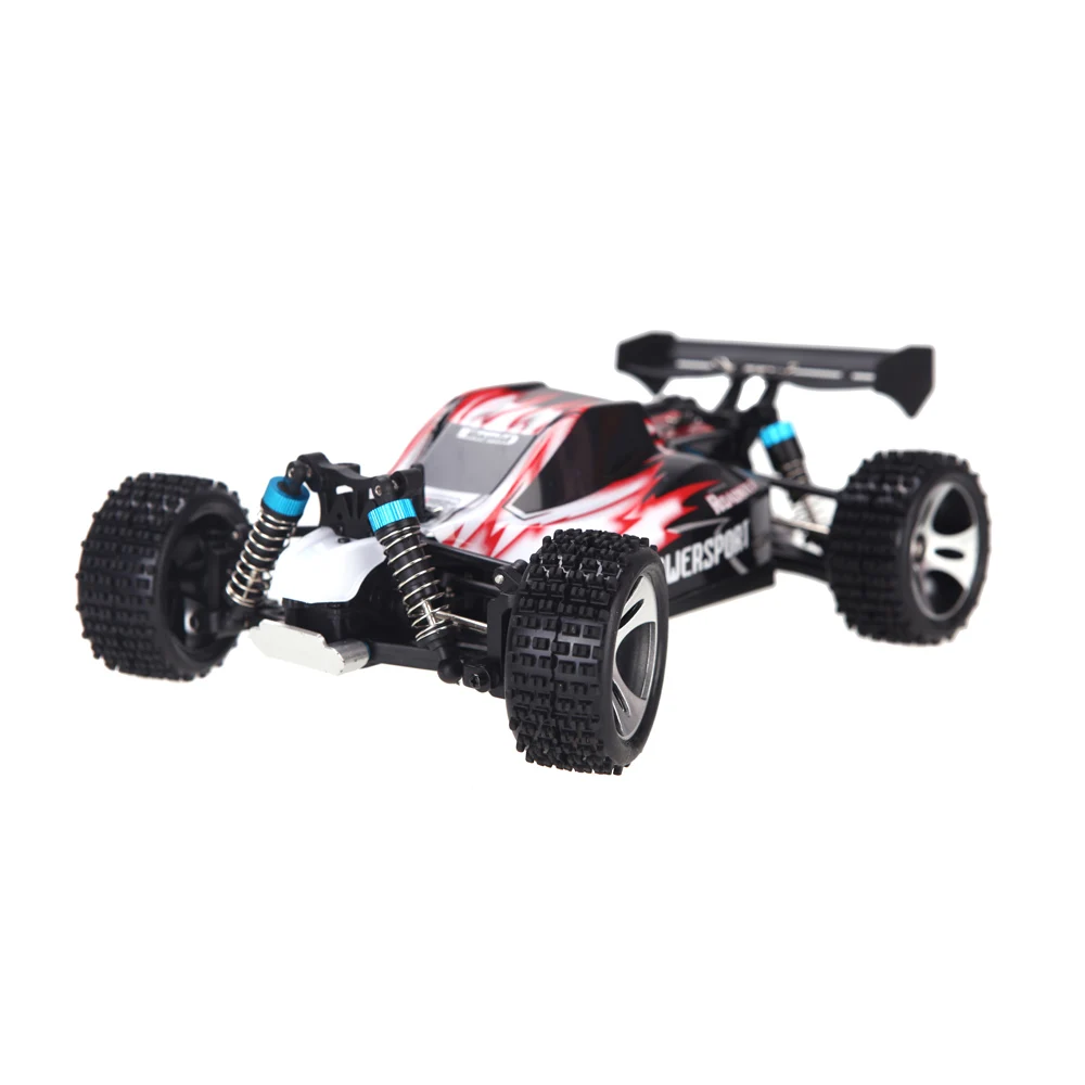 WLtoys A959 Электрический радиоуправляемый автомобиль Nitro 1/18 2,4 Ghz 4WD пульт дистанционного управления автомобиля высокая скорость Внедорожный гоночный автомобиль монстр грузовик для детей-красный