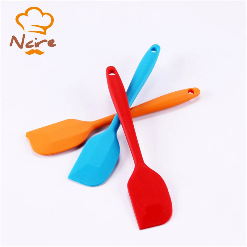 NCIRE 3PCS/lot Silicone Cream Spatula Cream Brush Baking Oil Brush