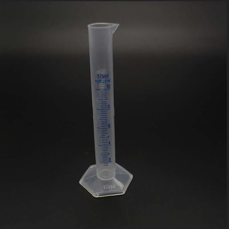 10/25/50/100/250 мл мерный цилиндр лаборатории Тесты Градуированный жидких пробный трубки Jar Toolchemistry