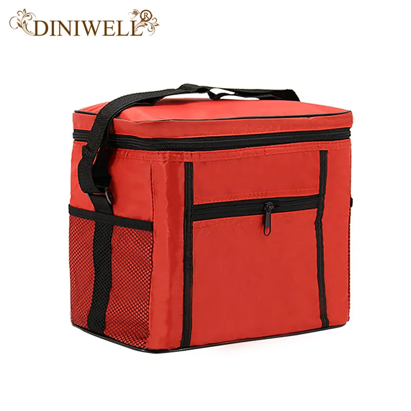 DINIWELL 420D للماء أكسفورد الحرارية معزول حمل الغذاء الشراب تخزين مقسم حقيبة ل برودة علب الاغذية نزهة التخييم