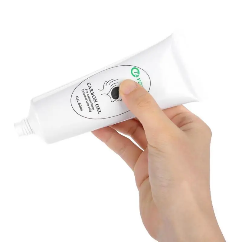 10pcs 80ml Safe Carbon Cream gel for laser skin rejuvenation skin whitening skin Deep Cleaning