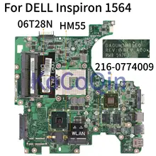 KoCoQin ноутбук материнская плата для Dell Inspiron 1564 HD5450 материнская плата CN-06T28N 06T28N DA0UM3MB8E0 06T28N HM55 216-0774009 1G
