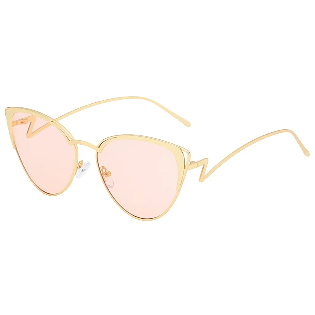 Мода Овальные Форма солнцезащитные очки Винтаж Ретро Стиль металлический каркас женские очки солнцезащитные очки Брендовая Дизайнерская