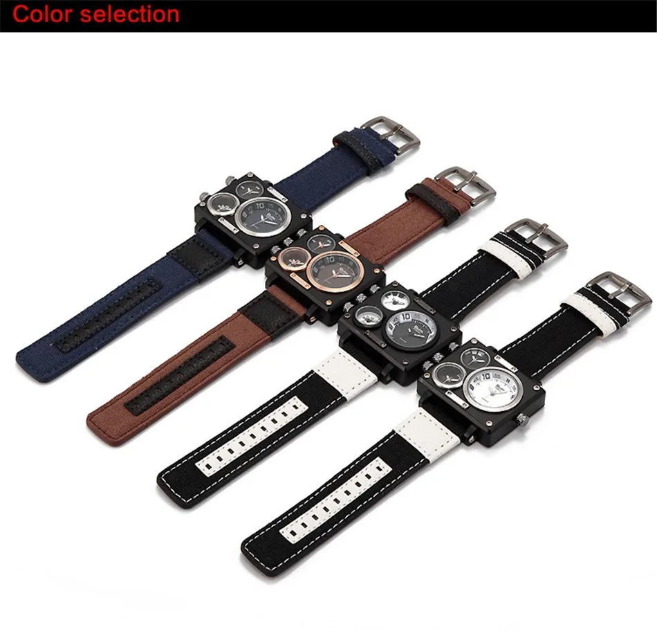 Oulm 3595 Men Quartz Watch--04