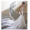 LORIE Mermaid Wedding Dress Sleeves 2022 Vestidos de novia Vintage Lace Sweetheart Neck Bridal Gown Backless Wedding Gowns ► Photo 1/4