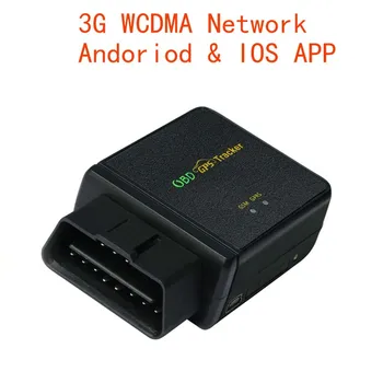 

OBD 3G GPS tracker CCTR-830G DIY NO installation locate listen Geo fence Vehicle Tracker Free platform fee