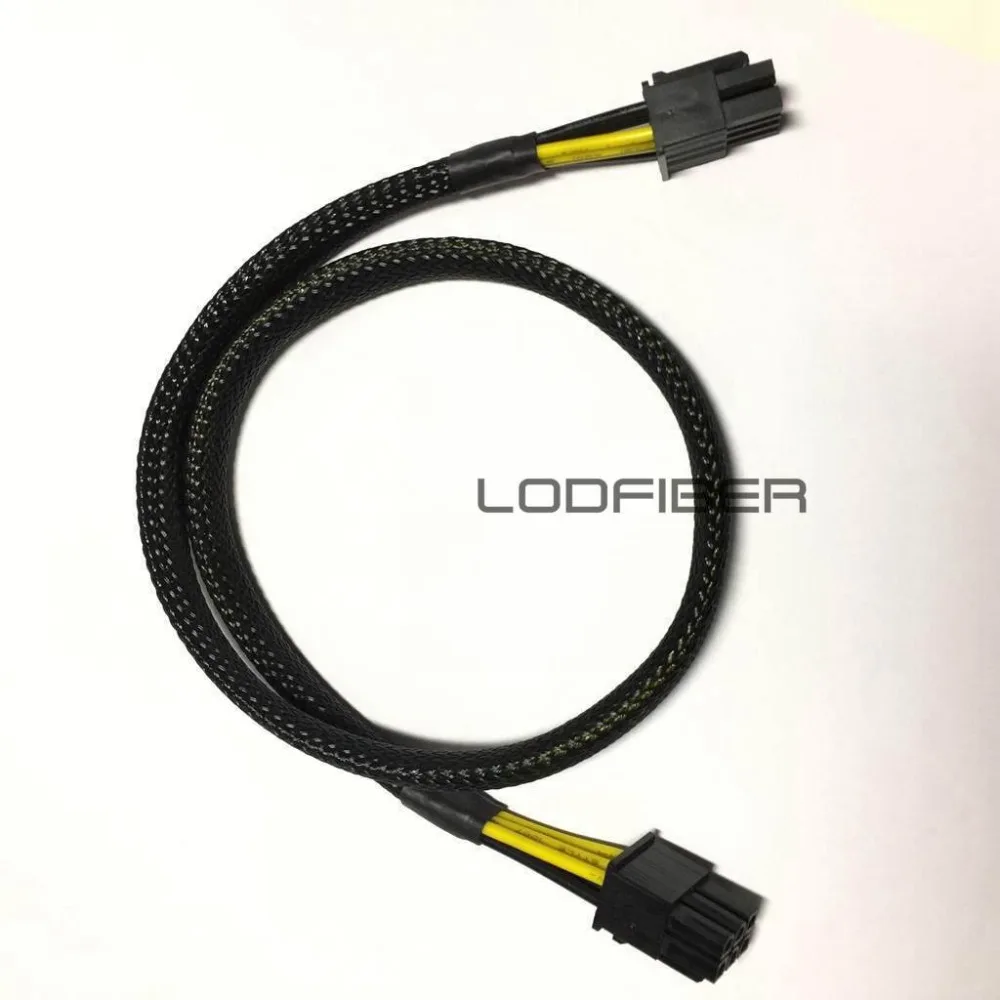 LODFIBER 8pin для 6pin Мощность кабель Seasonic FOCUS GX-550W 650W 750W 50 см | Мобильные телефоны и
