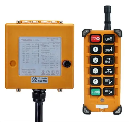 

Wireless Industrial Remote Control.Small Receiver F23-BB Hoist Crane Control Switch