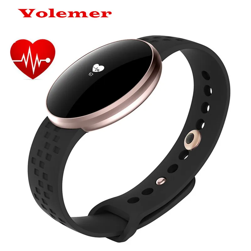 Volemer Inteligent B16 Smart Bracelet IP67 Heart Rate Monitor Fitness Sleep Monitor Pedometer Sport Smartband for