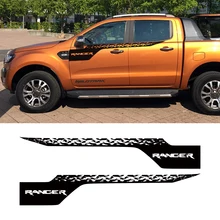 Ford Ranger Side Graphics And Get Free Shipping On Aliexpress 2 Pc Tire Marking Side Stripe Graphic Vinyl Car Sticker Upper Door Decal For Ford Ranger