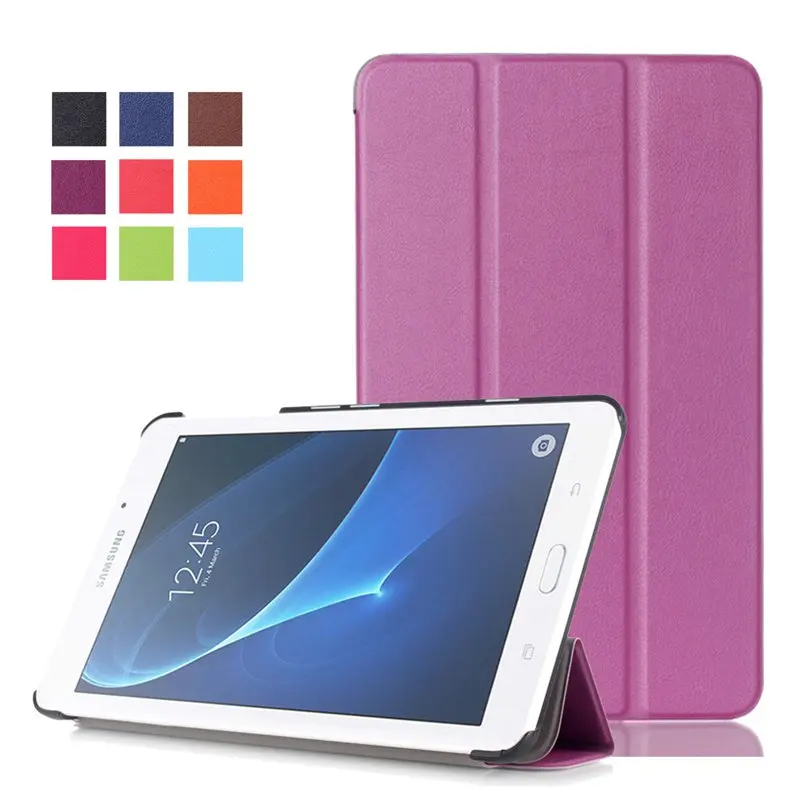 

For Galaxy Tab A 7.0 Leather Case, Tri-fold Slim Leather Cover for Samsung Galaxy Tab A 7.0 T280 T285 Stand Book Case Fundas