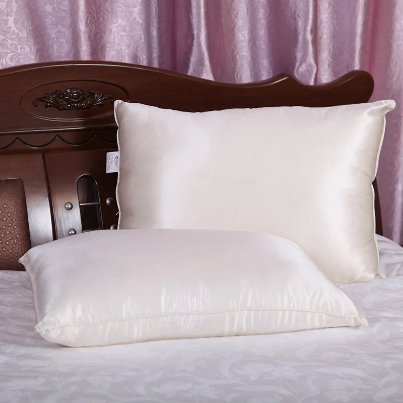 Pillows for Sleeping,Silk Pillow For Breathable Cooling Hypoallergenic Pillow Cover Side and Back Sleepers Wholesale 48cmx74cm