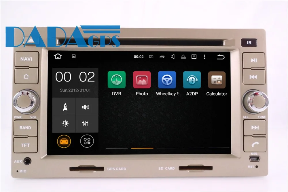 Top Android 6.0 7.1 Car Radio DVD Player GPS Navigation Car Stereo for Honda CRV Jazz fit 1997-2006 Unit Multimedia Bluetooth Audio 1