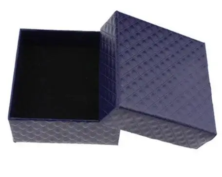 Подарочная коробка для ювелирных изделий - Цвет: Dark blue