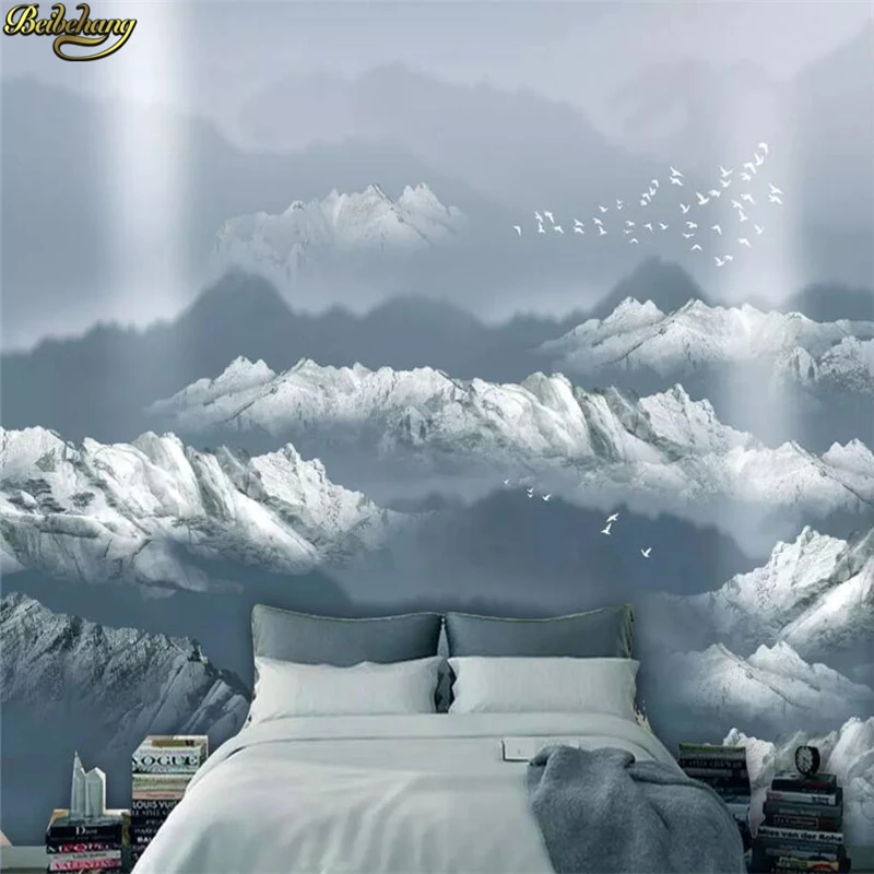 beibehang Custom 3D Photo Wallpaper Large Mural Painting Landscape Living Room Bedroom Background wall paper home decor flooring