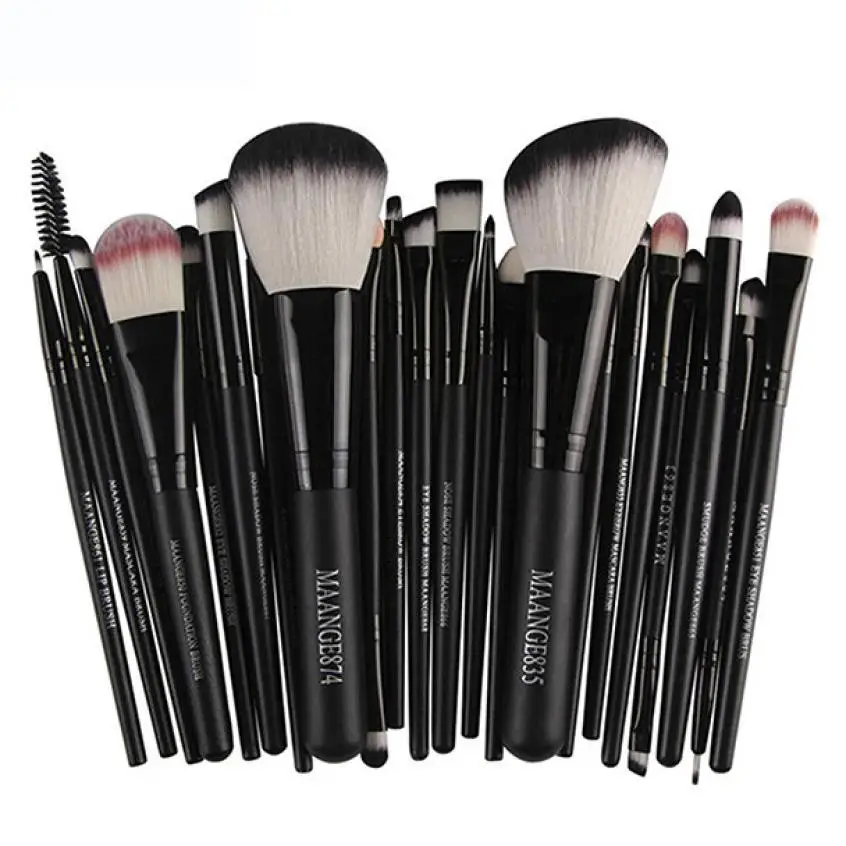 

22pcs Hot Popular Makeup Brush Set tools Make-up Toiletry Kit Wool Make Up Brush Set Fashion Economic Beauty maquiagem 9.18