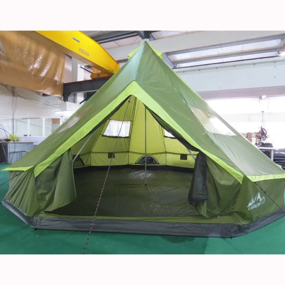 LAPUTA ультра большой 8-12 человек 500 см* 500 см водонепроницаемый кемпинг вечерние палатки для семьи большая беседка солнцезащитный навес