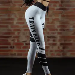 Модные камуфляжные строчки спортивные брюки женские фитнес Леггинсы Бег стрейч брюки Лето Весна Повседневные Леггинсы # 25A