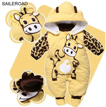 

SAILEROAD Winter Animals Cow Ladybird Baby Boys Girls Rompers Baby Boys Romper Clothing For Infants Newborn Boys Romper Clothes