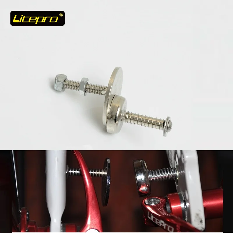 

Folding Bike Accessory Bicycle Front and Rear Wheel Pull in Magnet Folding Bike Folding Practicability Accessories