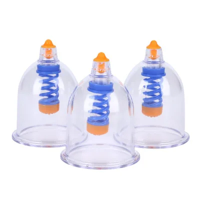 Traditional Chinese Vacuum Cupping Set Body Suction Cupping With Magnetic Treatment 24 Cups +Free Medical Case