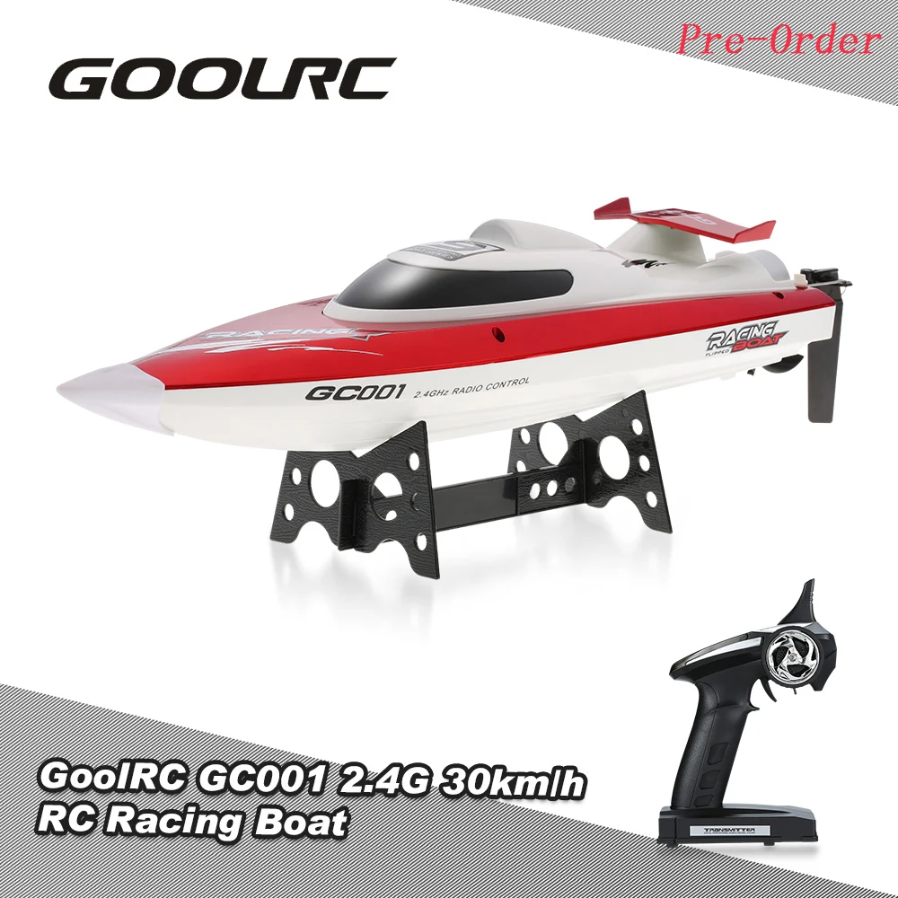

GoolRC 30km/h Highspeed Ship GC001 2.4G Water Cooling System Self-righting High Speed RC Racing Boat Toys for Children