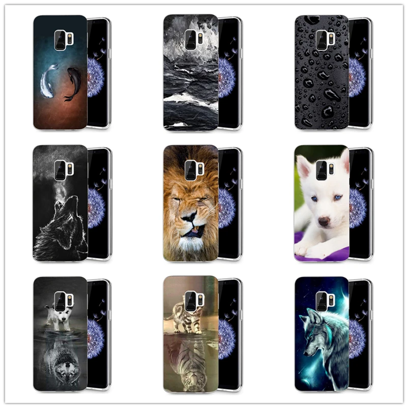

For Samsung Galaxy S3 S9 S9Plus S8 S8 Plus S7 S7 edge Note 8 TPU Colorful Froral Soft Painted Design Shell Cover Fundas R132