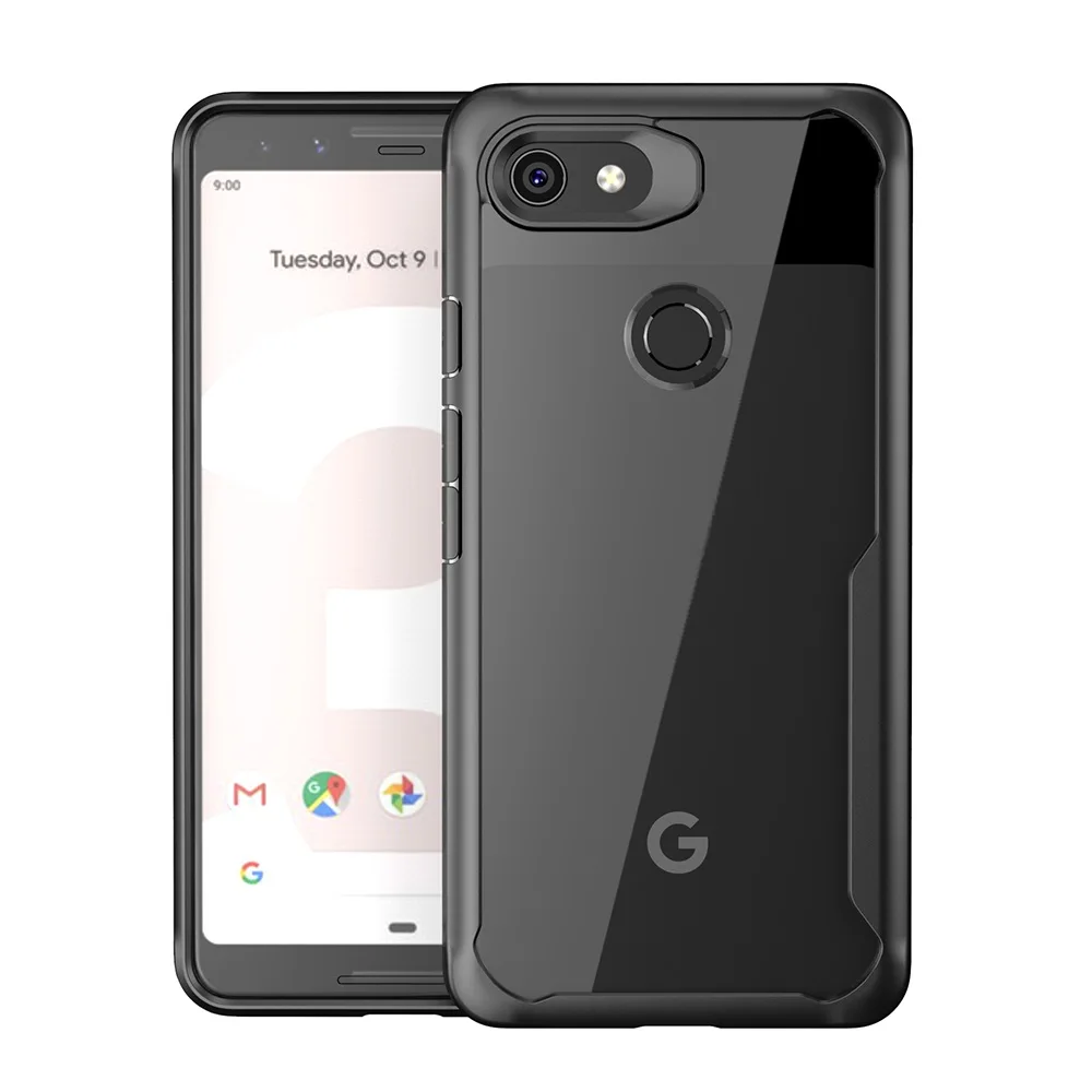 Противоударный защитный чехол для Google Pixel 4 XL чехол 3A 3 XL прозрачный чехол для Pixel 2XL роскошный силиконовый Жесткий акриловый чехол