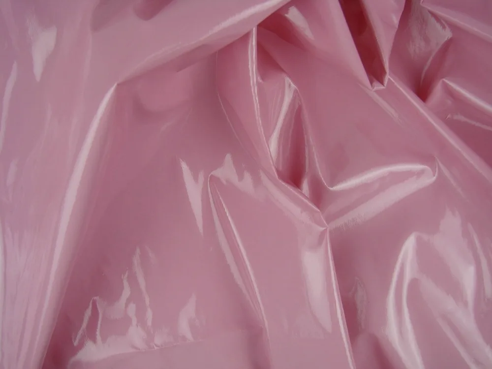 

ABDL Shiny Pvc Vinyl Pleather Gothic Fetish Pitch Pink By The Yard PU-1005