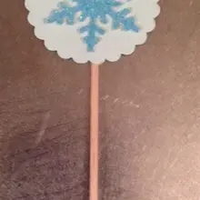 Блеск Снежинка Кекс Ботворезы Свадебный Душ, сладкий 16, свадьбы, тема День Рождения украшения свадебные toothpicks24pcs