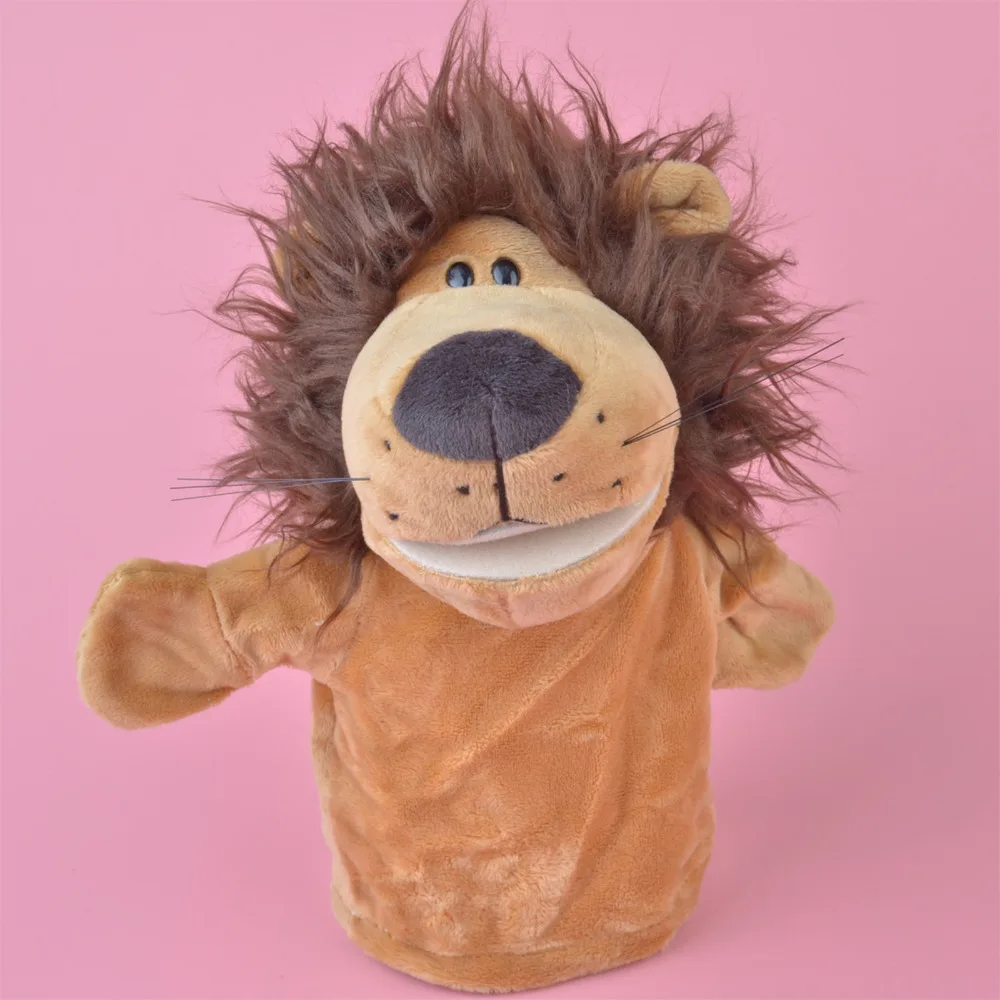 lion hand puppet