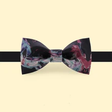 Новая мода мужской бренд ручной работы галстук бабочка с принтом банкетные вечерние платья жениха уникальный диффузный