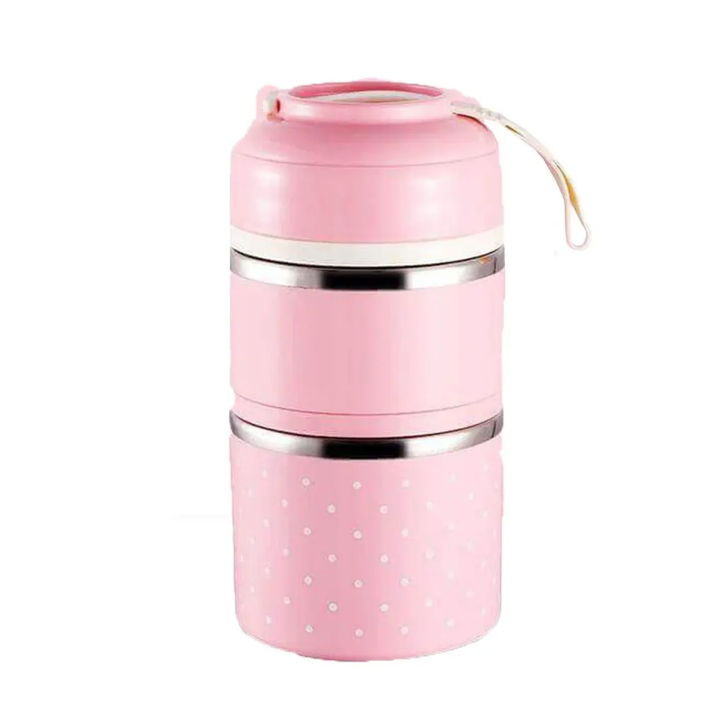 

Lunch Box Japanese Style Portable Stainless Steel Insulated Lunch Box Adults Cute Lunch Box