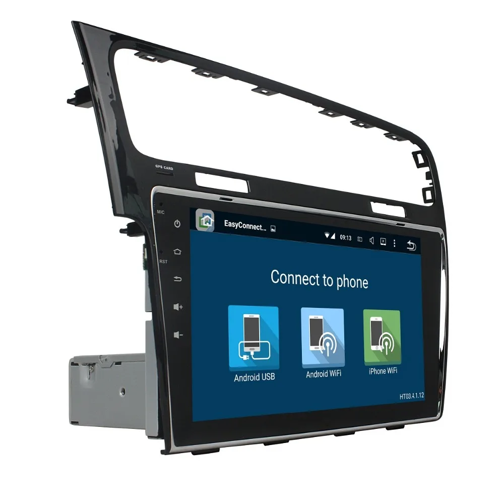 Sale 2GB RAM Quad Core 10.1" Android 8.1 Car DVD Player for VW Volkswagen Golf 7 With GPS Radio Bluetooth WIFI 16GB ROM USB DVR 2