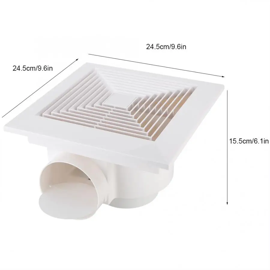 220V кухня туалет потолок Вытяжной вентилятор бесшумный промышленный вентилятор воздушного нагнетателя оконный вентилятор