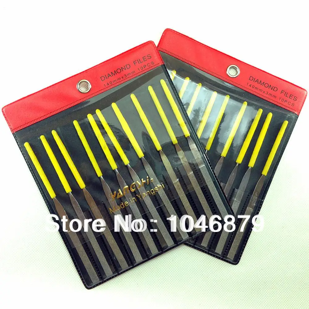 Hand diamond small file, suitable for grinding hard alloy, each packet