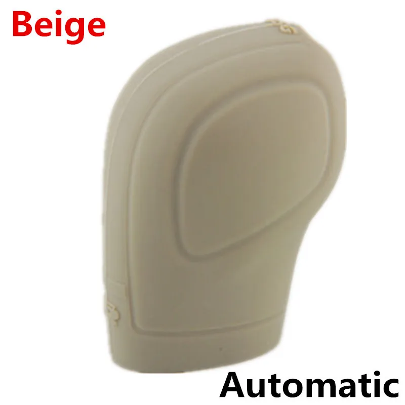 Beige Gear Рукоятка рычага переключения передач, силиконовый чехол для ручного тормоза, чехол для VW Golf 6 GTI DSG Jetta Tiguan POLO BORA Passat B7 Tiguan Touran Eos - Название цвета: Beige Gear
