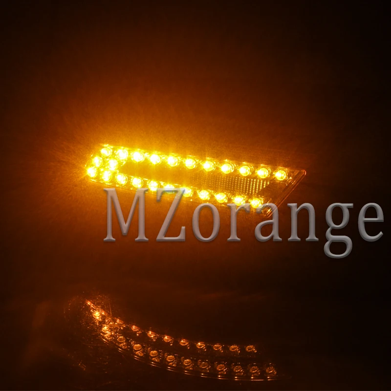 MZORANGE задний светильник для W204 2011 2012 2013 для C200 ПК+ светодиодный автомобиль хвост светильник s заднего бампера лампы с DRL+ Реверс+ тормоз