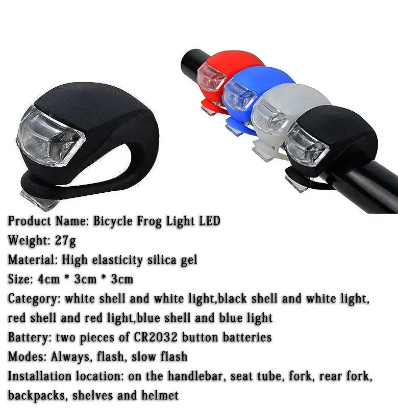 Perfect New Listing MEIJUN SKT-LC09 Bike Light Waterproof Road Bicycle LED Lights Safety Lamp Handlebar Tube Lantern 0