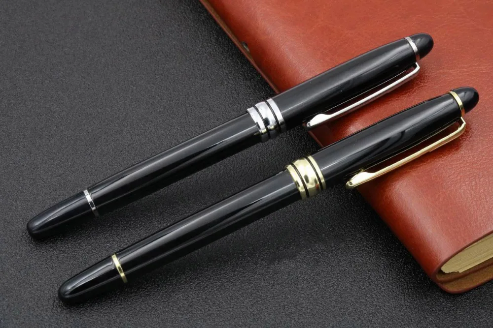 

office school PEN stainless steel new silver GOLDEN Pattern Metal Rollerball Pen