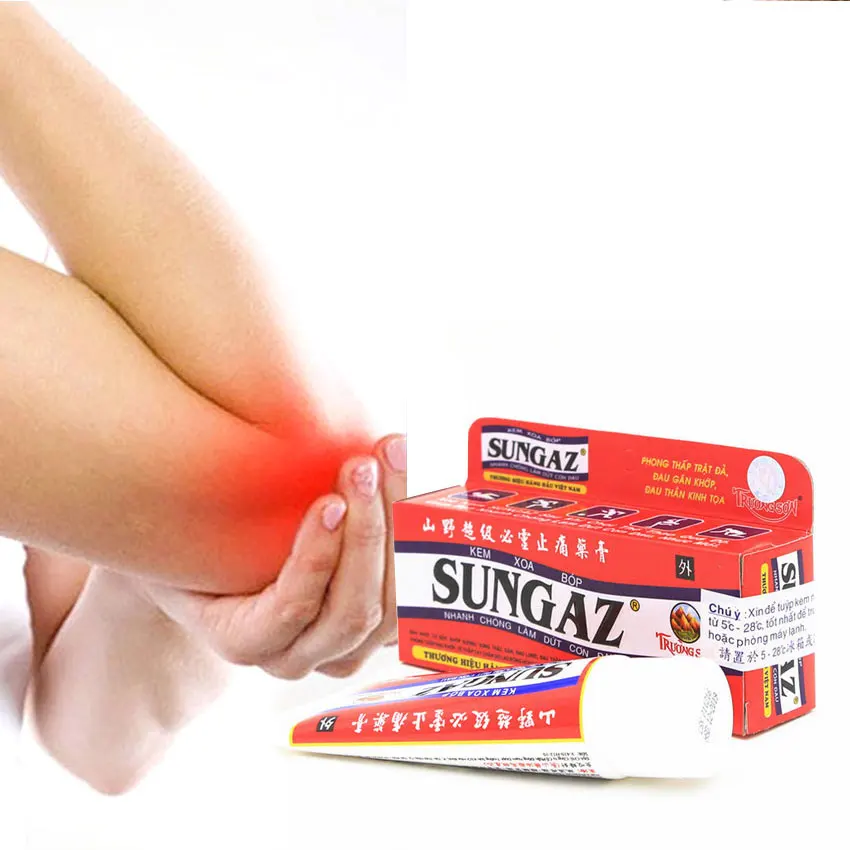 

Vietnam Sungaz Massage Cream Relief Pain In Muscles And Joints Essential Oils Muscle Pain Ointment Essential Oils Muscle Pain