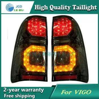 

Car Styling Tail Lamp for Toyota Hilux Vigo Tail Lights LED Tail Light Rear Lamp LED DRL+Brake+Park+Signal Stop Lamp