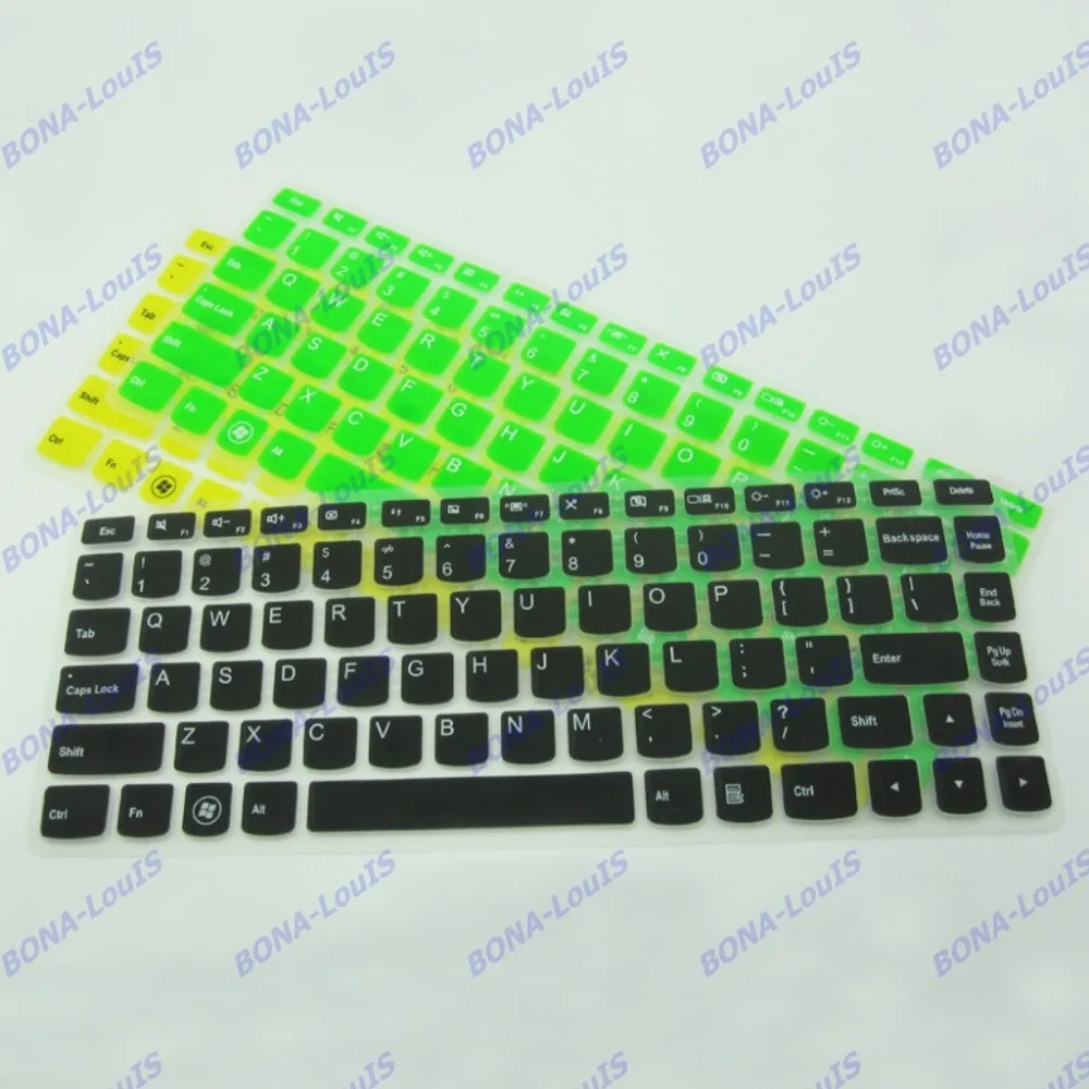 Laptop Kulit keyboard Laptop silikon tahan air tahan debu 