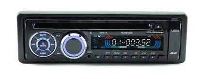 Single Din Car Bluetooth DVD CD Player Vehicle MP3 Stereo