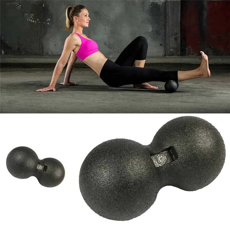Mini Peanut-shape Fascia Self-massage Ball Shoulder Back Legs Rehabilitation Training Ball Training Ball Drop Shipping #3d28 (1)
